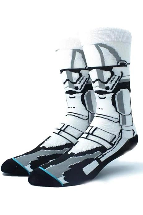 White anime soldier sock
