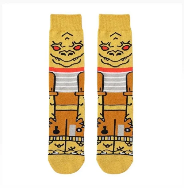 Yellow Tiger Anime Sock