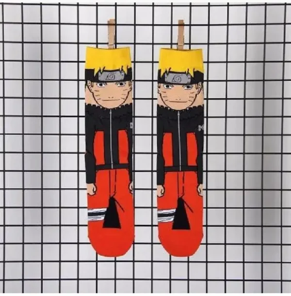 Red Naruto anime sock