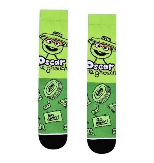 Green anime sock Oscar