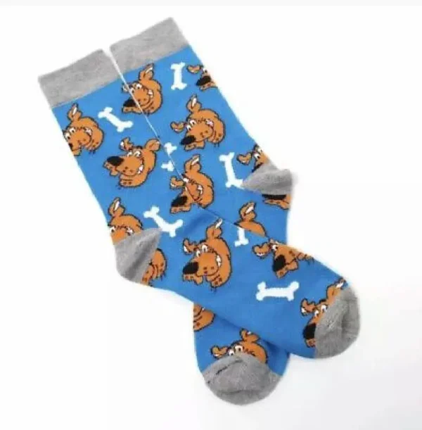 Blue Scooby-Doo anime sock