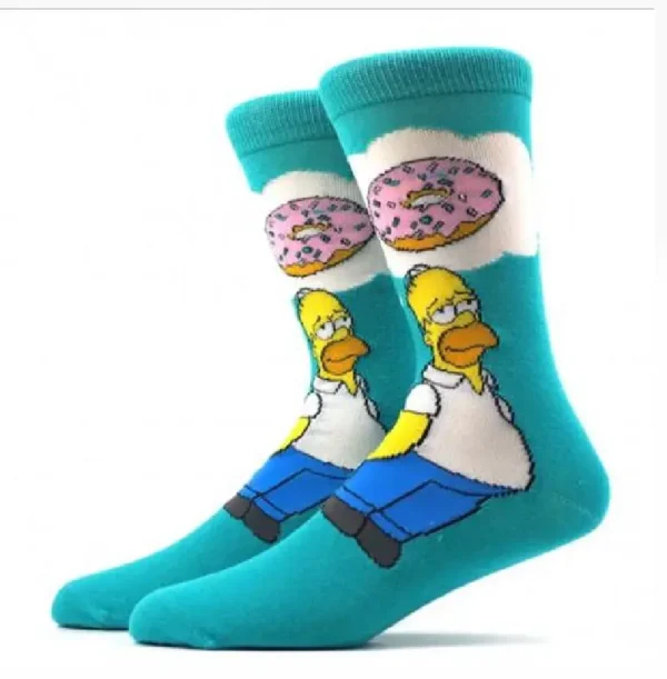 Light blue anime sock Homer Simpson