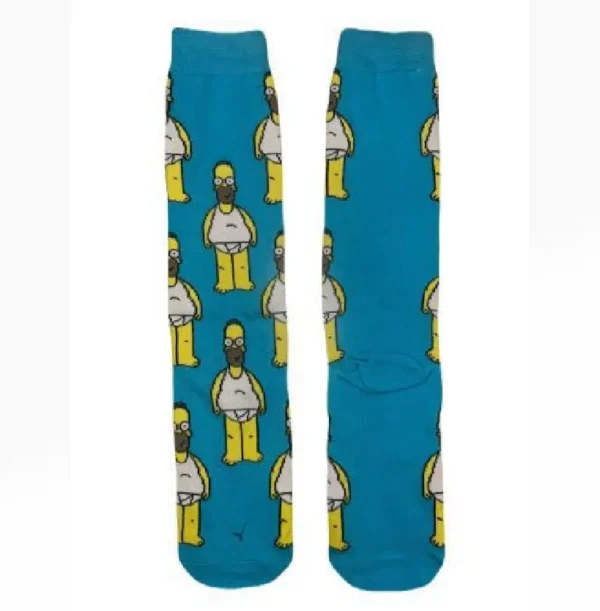 Light blue anime sock Homer Simpson