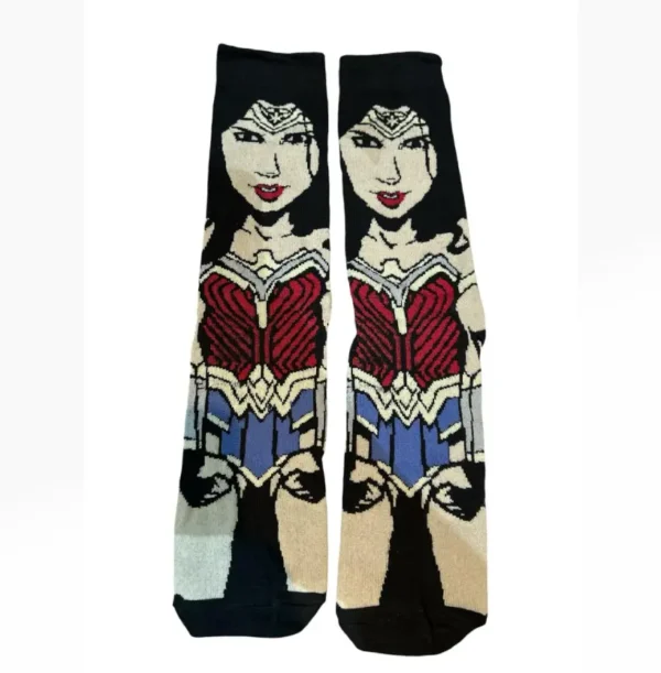 Black anime Wonder and Maman sock