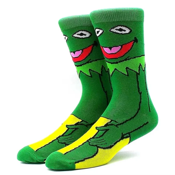 Green frog anime sock