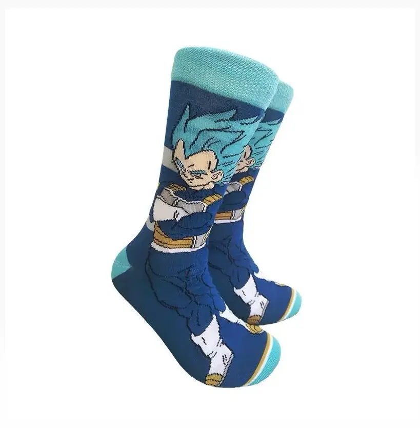 Dark blue anime sock Goku