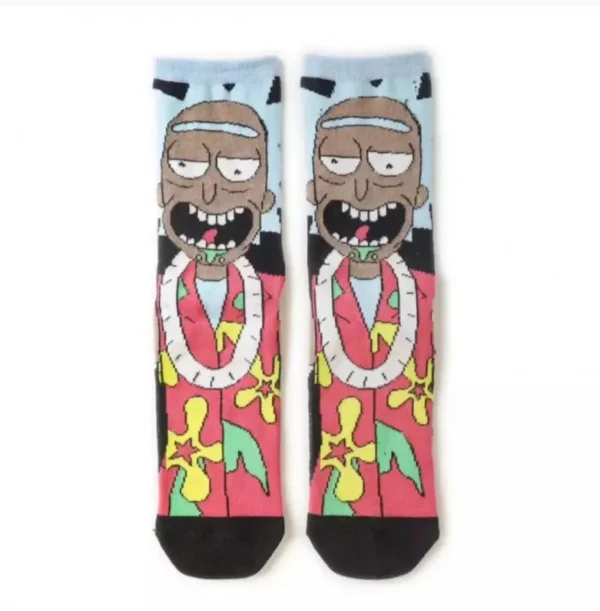 Black anime sock Rick Sanchez