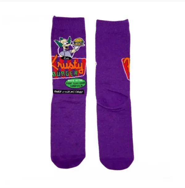Purple Anime Power Rangers Sock