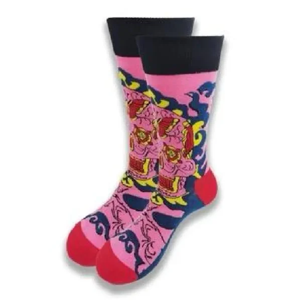 Pink anime sock