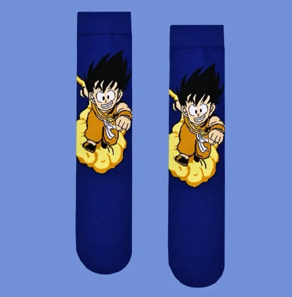 Blue anime sock Son Goku