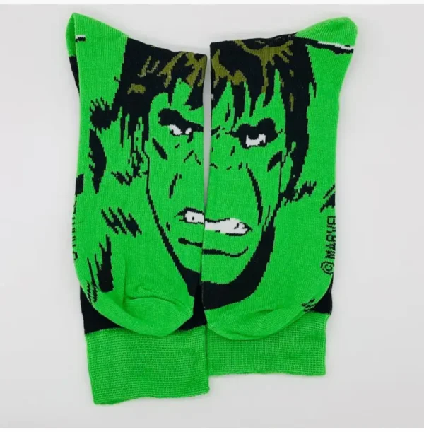 Green Hulk anime sock
