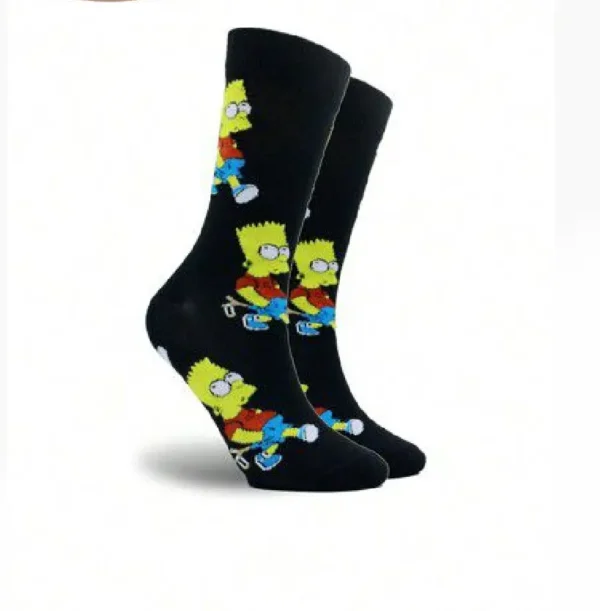 Black anime sock Bart Simpson