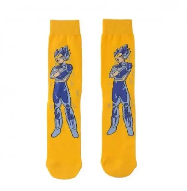 Yellow anime sock Vegeta