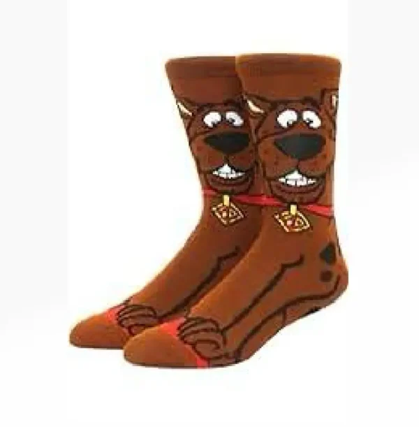 Brown Scooby Doo anime sock